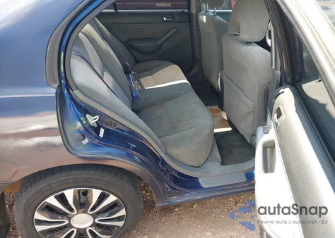 2005 Honda Civic Lx из США, поврежденный, VIN 2HGES16665H539082